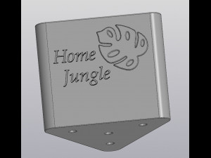 Planter Home Jungle 3D-Druckmodell