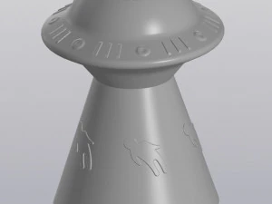 Jardini&egrave;re &agrave; poutres OVNI Modèles 3D en vedette