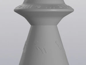 Fioriera con fascio UFO Modello di stampa 3D