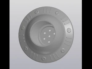 Fioriera con fascio UFO Modello di stampa 3D