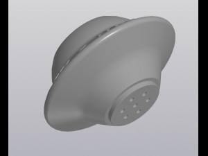 UFO beam Planter 3D 打印模型