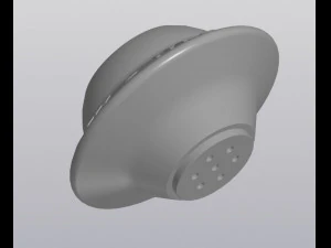 Fioriera con fascio UFO Modello di stampa 3D