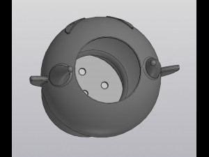 Devil planter Model Cetak 3D