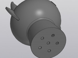 Devil planter Model Cetak 3D