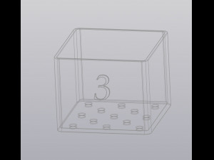 Prize podium Planter 3D 打印模型