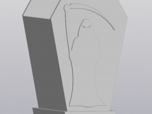 Coffin vertical Planter 3D Print Model