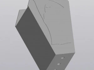 棺材立式花盆 3D 打印模型