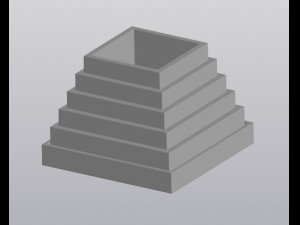 Pyramid Planter 3D Print Model