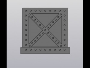 Metal box Planter Modello di stampa 3D