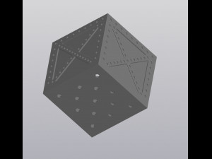 Metal box Planter Modello di stampa 3D