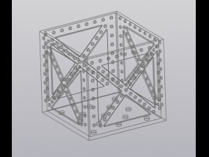 Metal box Planter Modello di stampa 3D