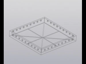 Metal box Planter 3D Print Model