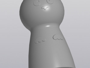 Funny cat Planter 3D प्रिंट मॉडल