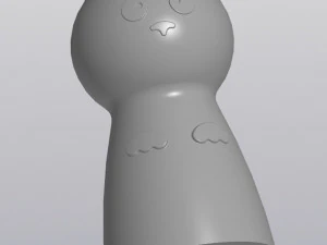 Funny cat Planter 3D Print Model
