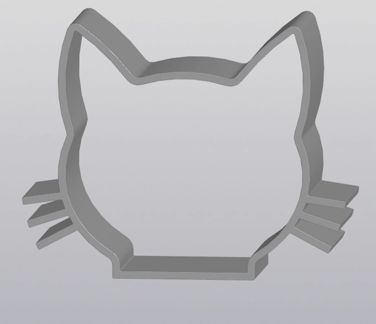 Hanging wall decor Holder fof small things Cat 3D Print Model .c4d .max .obj .3ds .fbx .stl .blend 