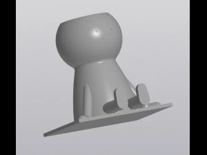 Fioriera sospesa Swing Modello di stampa 3D