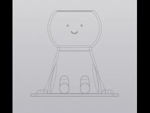 Fioriera sospesa Swing Modello di stampa 3D