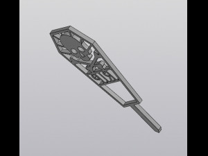 Trellis Planter Decoration Coffin and bones Modelo de impresión 3D