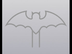 Trellis Planter Halloween Decoration Bat 3D Print Model
