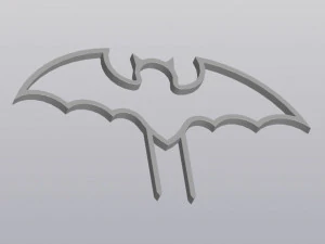 Trellis Planter Halloween Decoration Bat 3D Print Model