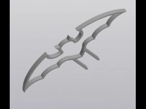 Trellis Planter Halloween Decoration Bat 3D Print Model