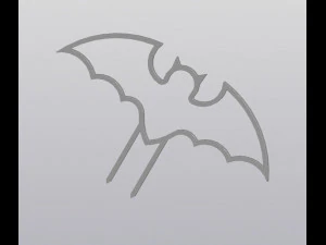 Trellis Planter Halloween Decoration Bat 3D Print Model