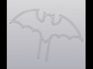 Trellis Planter Halloween Decoration Bat 3D 프린트 모델