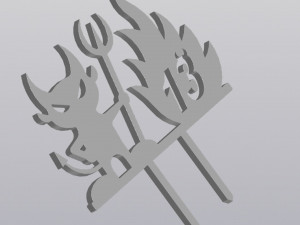Trellis Planter Decoration Imp number 13 Modelo de Impressão 3D
