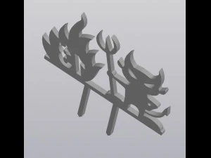 Trellis Planter Decoration Imp number 13 3D Print Model