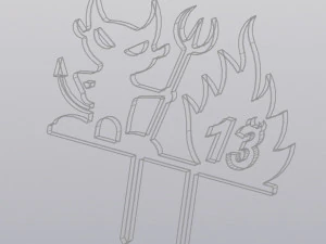 Trellis Planter Decoration Imp number 13 3D Print Model