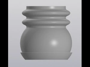 Penanam yang elegan Model Cetak 3D