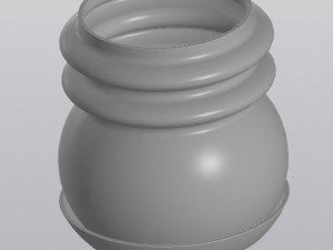 Elegant planter 3D Baskı Modeli