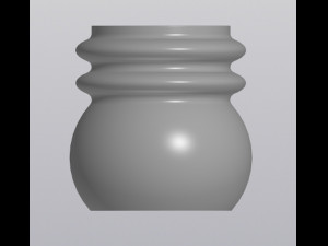 Elegant planter 3D Baskı Modeli
