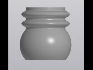 Elegant planter 3D Print Model