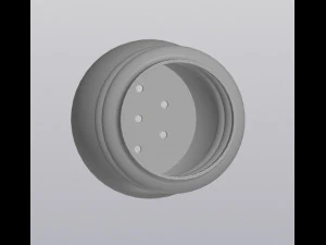 Elegant planter 3D Print Model