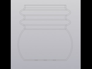 Elegant planter 3D Baskı Modeli