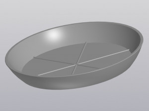 Elegant planter 3D Baskı Modeli