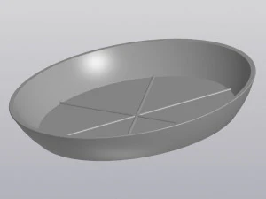 Elegant planter 3D Print Model