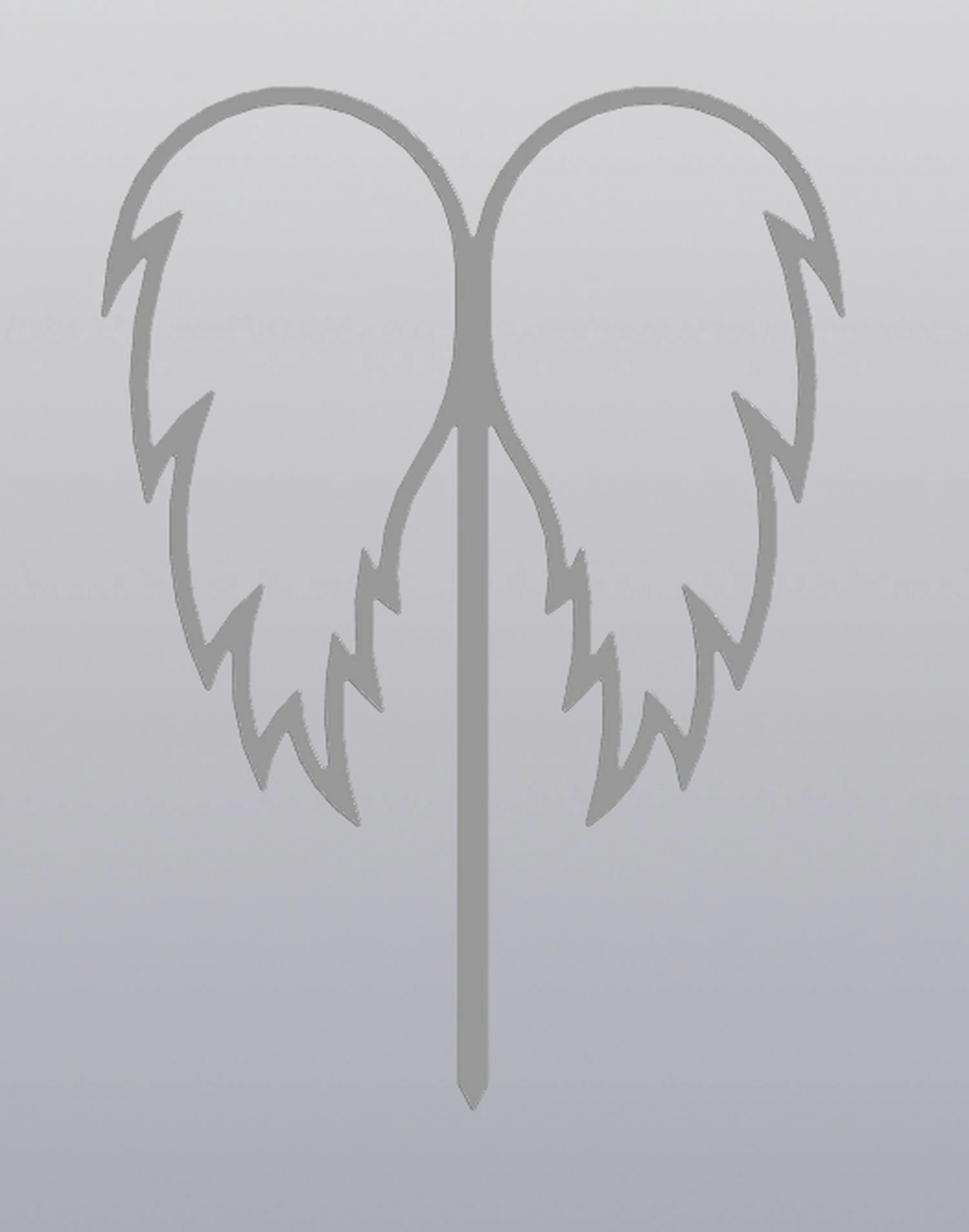 Trellis Planter Decoration Angel wings 3D Print Model .c4d .max .obj .3ds .fbx .stl .blend 