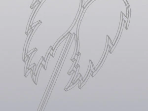 Trellis Planter Decoration Angel wings 3D Print Model