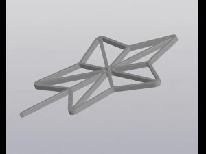Trellis Planter Decoration Star 3D Print Model
