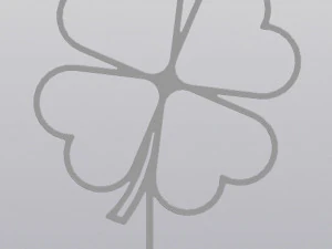 Trifoglio decorativo per fioriera a traliccio Modello di stampa 3D