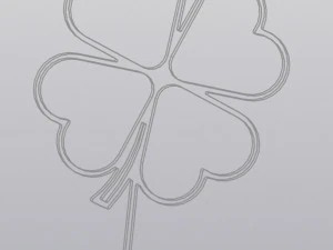 Trellis Planter Decoration Clover 3D Print Model