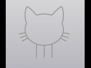 Trellis Planter Decoration Cat 3Dプリントモデル