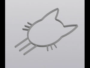 Trellis Planter Decoration Cat 3D Print Model