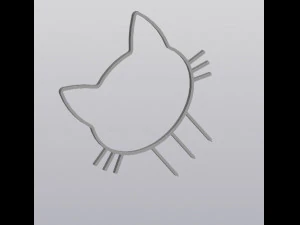 Trellis Planter Decoration Cat 3D Print Model