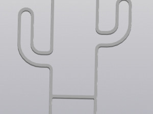Trellis Planter Decoration Cactus 3D प्रिंट मॉडल