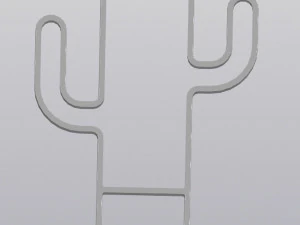 Trellis Planter Decoration Cactus 3D Print Model