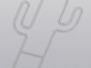 Trellis Planter Decoration Cactus 3D Print Model