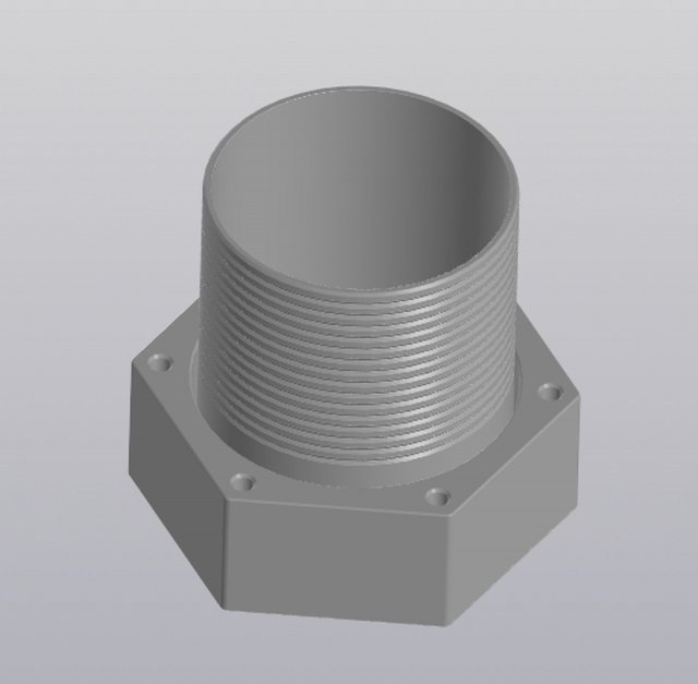 Simple form Planter 3D Print Model .c4d .max .obj .3ds .fbx .stl .blend 